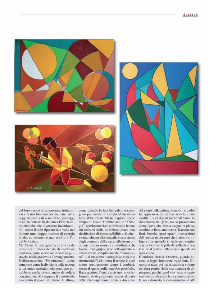 Recensione critica di Giorgio BARASSI sulla rivista Art&rtA edita da Accainarte di Roma_pagina 2